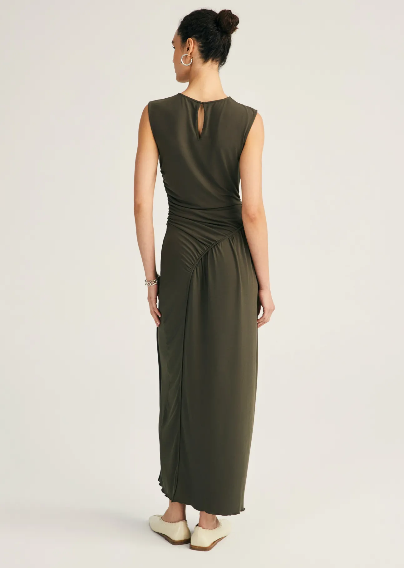 Kimberly Ruched Midi Dress